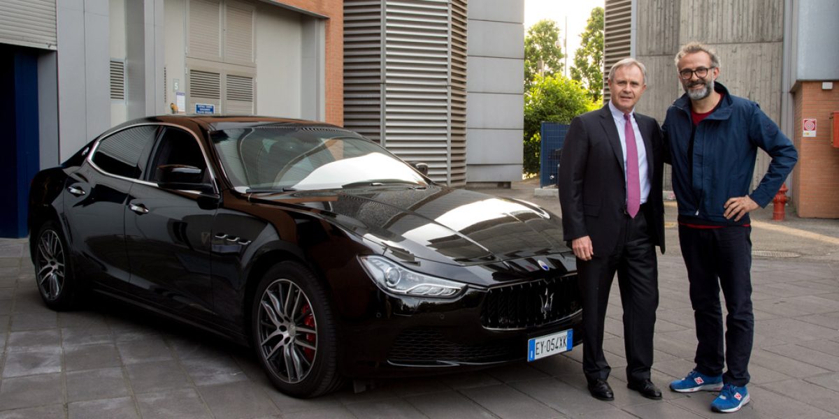 Maserati_Massimo-Bottura-3-Michlin-stars-and-Harald-Wester-Maserati-CEO