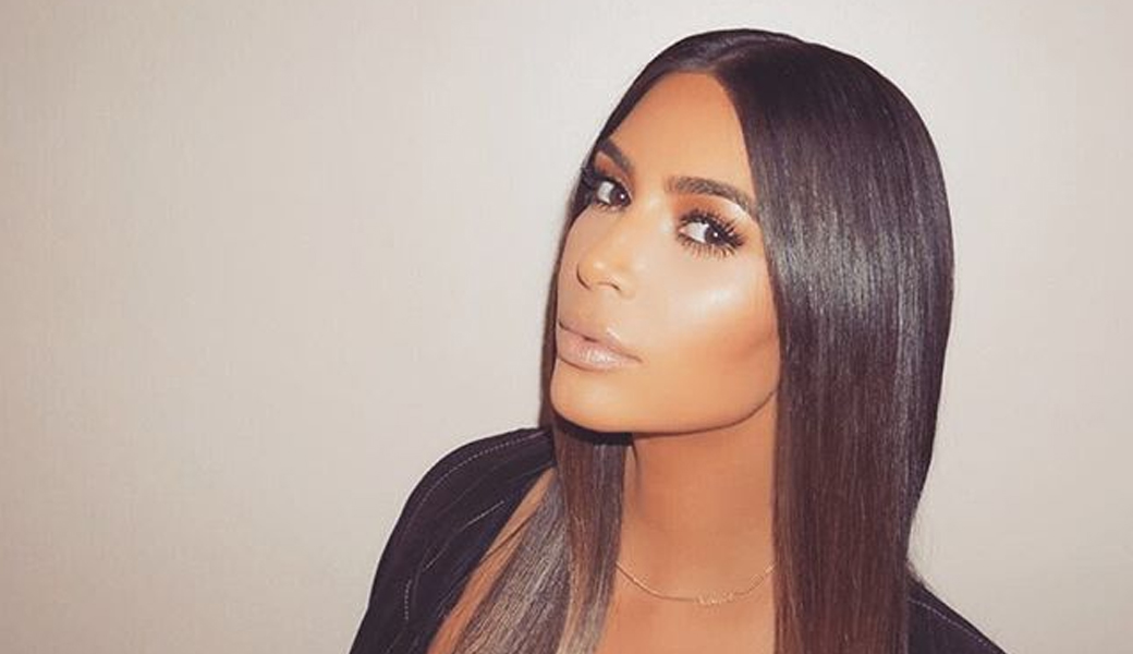 Look: Kim Kardashian Flaunts Major Cleavage in Latest Sexy 