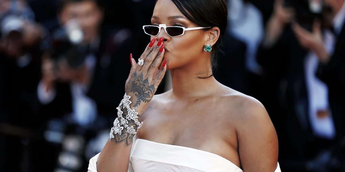 Cannes,,France,-,May,19:,Singer,Rihanna,Attends,The,'okja'