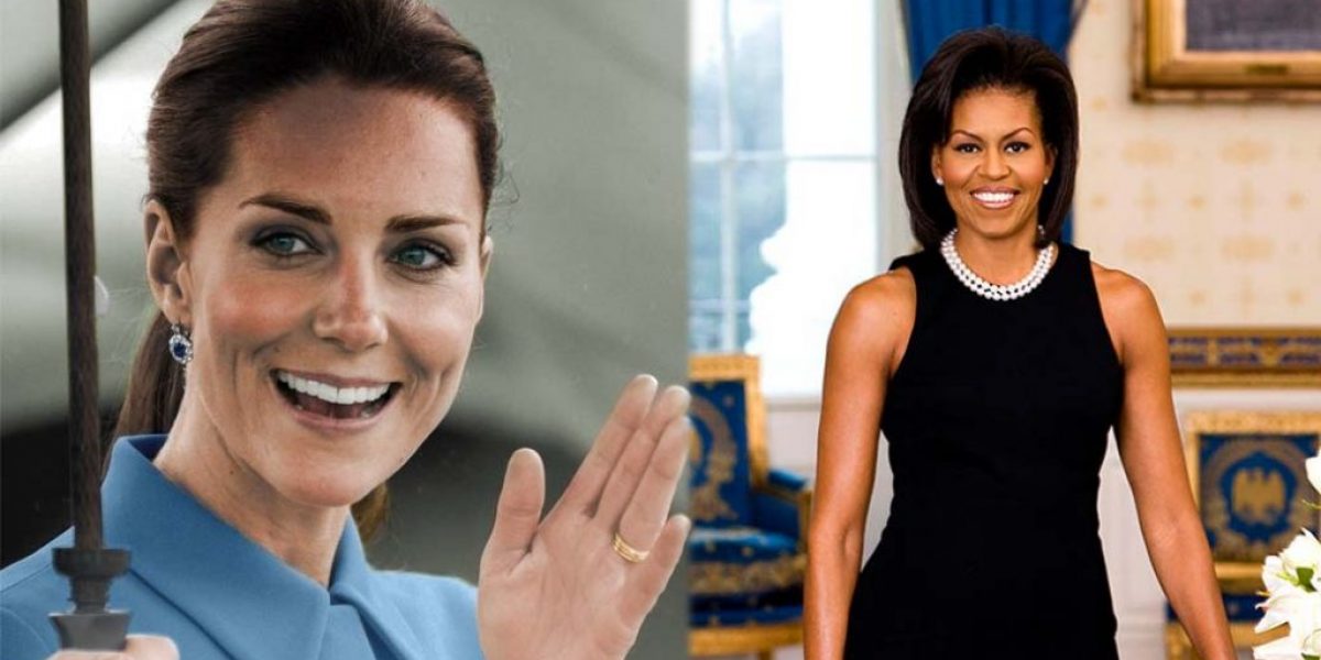 m2woman-michelle-obama-kate-middleton-beauty