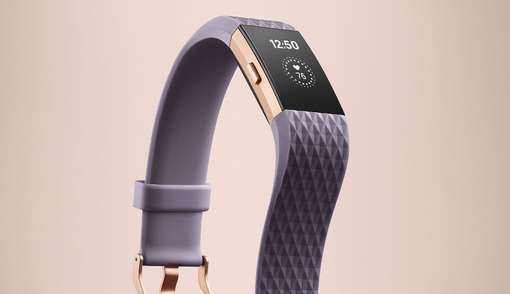 fitbit charge 2 rose gold series