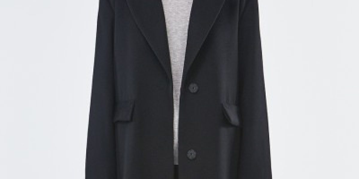 huffer black coat