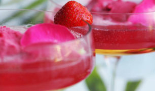 Pink gin