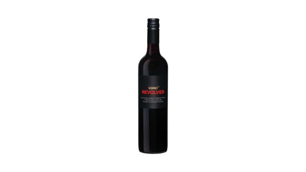 Soho Revolver Malbec Merlot Cabernet Franc 2019 Waiheke Island - Vegan Wines - M2woman