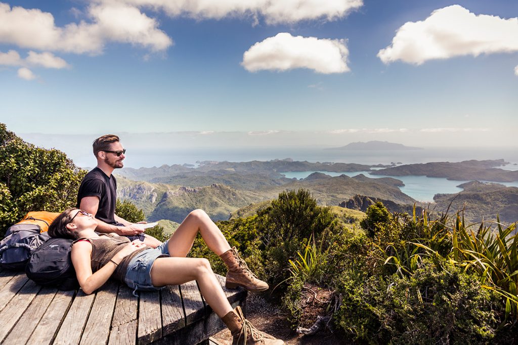 m2woman-hiking-great-barrier-island