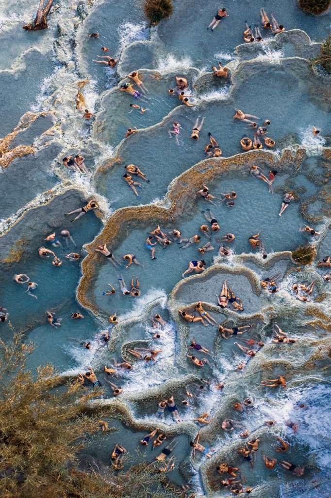 Cascate del Mulino by Christian Gatti - Drone Photo Awards