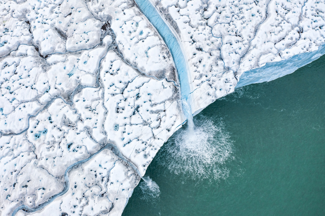 Melting Ice Cap by Florian Ledoux